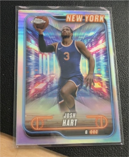2024-25 Topps Chrome #71 Josh Hart — front