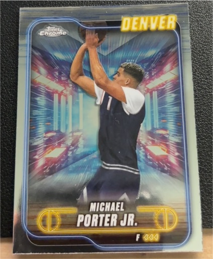 2024-25 Topps Chrome #12 Michael Porter Jr. — front