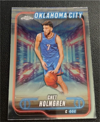 2024-25 Topps Chrome #C 444 Chet Holmgren — front