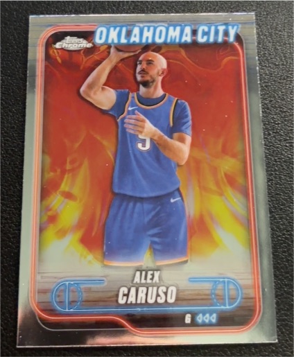 2024-25 Topps Chrome #6 Alex Caruso — front