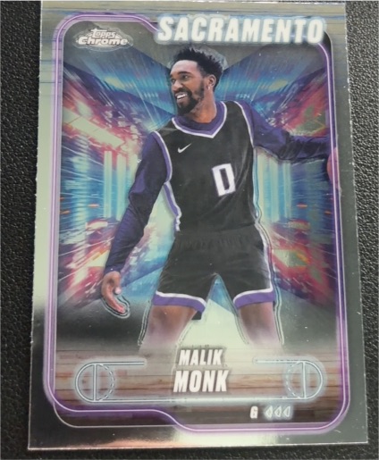 2024-25 Topps Chrome #141 Malik Monk — front