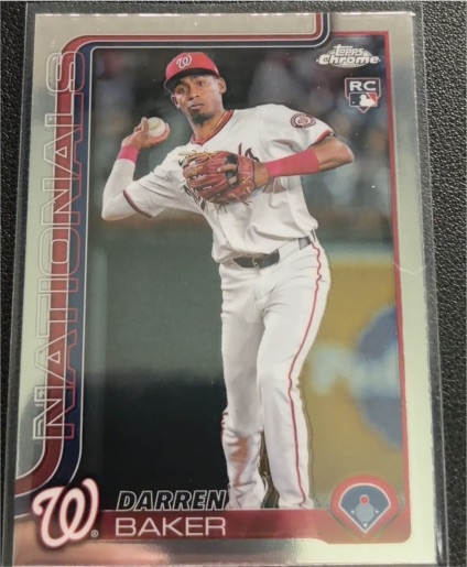 2025 Topps Chrome #231 Darren Baker — front