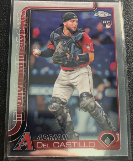 2025 Topps Chrome #240 Adrian Del Castillo — front