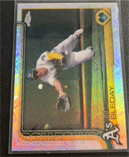 2025 Topps Chrome #183 JJ Bleday — front