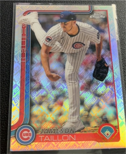 2025 Topps Chrome #33 Jameson Taillon — front