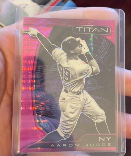 2022 Panini Chronicles Titan #22 Aaron Judge — front