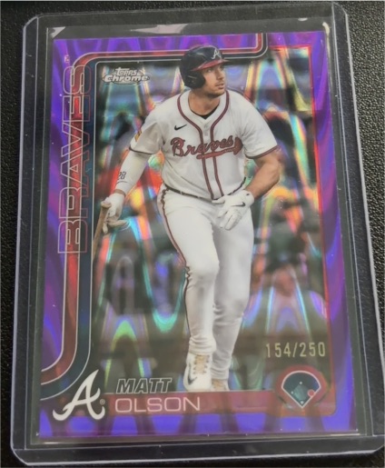 2025 Topps Chrome #193 Matt Olson — front