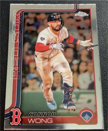 2025 Topps Chrome #10 Connor Wong — front