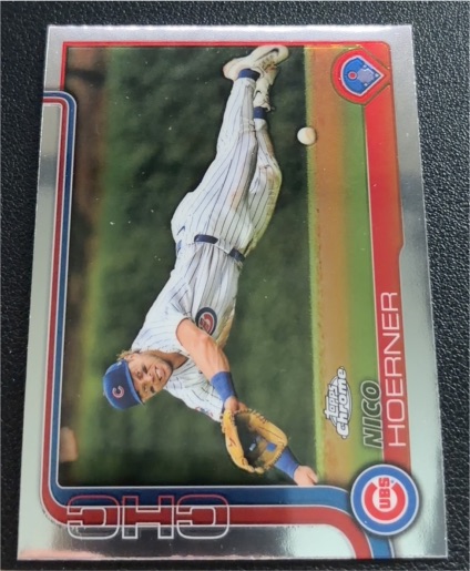 2025 Topps Chrome #38 Nico Hoerner — front