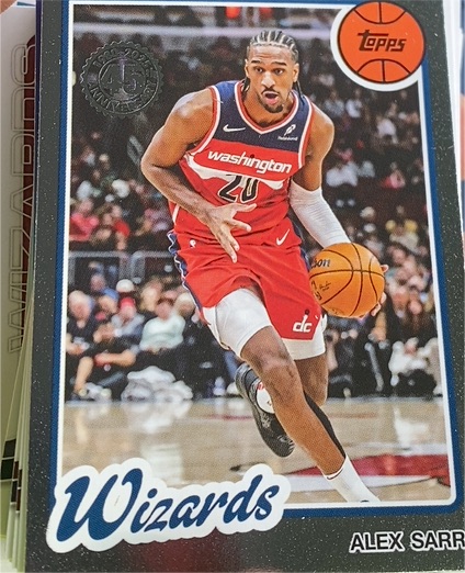 2025-26 Topps #80BK-23 Alex Sarr — front