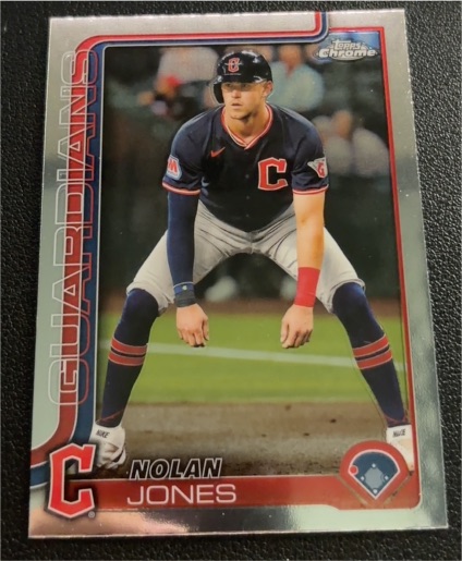 2025 Topps Chrome #32 Nolan Jones — front