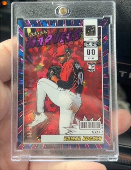 2025 Donruss Diamond Marvels #15 Kumar Rocker — front