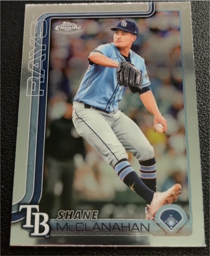 2025 Topps Chrome #298 Shane McClanahan — front