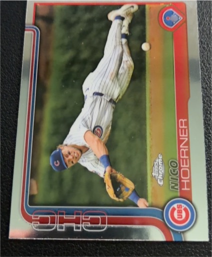 2025 Topps Chrome #107 Nico Hoerner — front