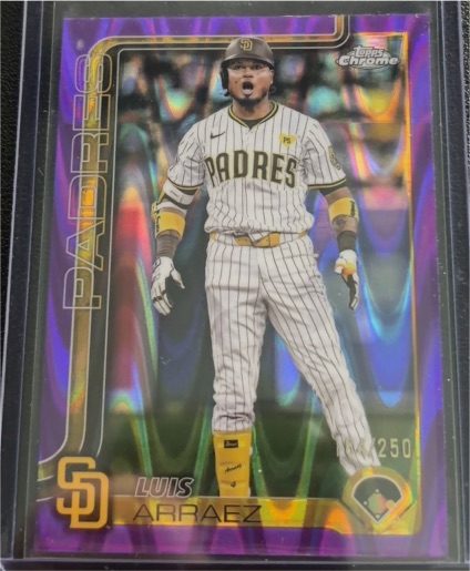 2025 Topps Chrome #216 Luis Arraez — front