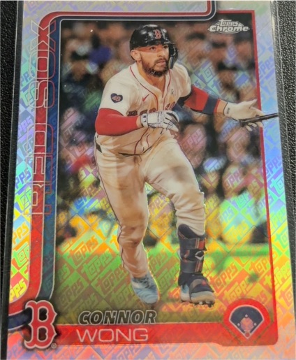 2025 Topps Chrome #10 Connor Wong — front