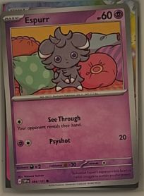 2024 Pokémon SV08 Surging Sparks #084 Espurr — front