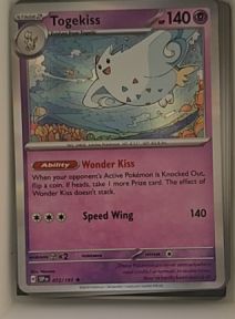 2024 Pokémon SV08 Surging Sparks #072 Togekiss — front