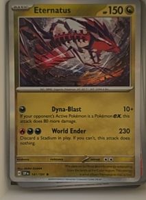 2024 Pokemon SV08: Surging Sparks #141 Eternatus — front