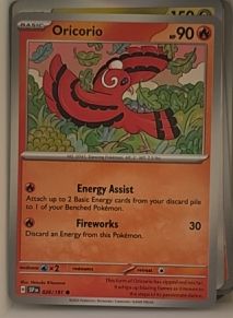2024 Scarlet & Violet Series - Surging Sparks #26 Oricorio — front
