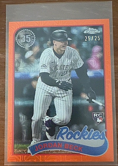 2024 Topps Chrome Update #T89CU-65 Jordan Beck — front