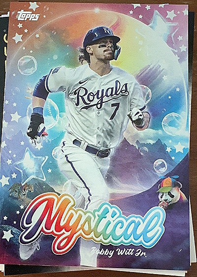 2024 Topps Update Mystical #MYS-33 Bobby Witt Jr. — front
