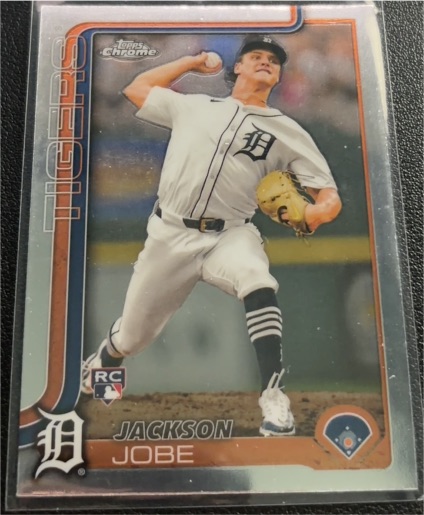2025 Topps Chrome #249 Jackson Jobe — front