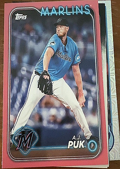 2024 Topps Update #US330 A.J. Puk — front