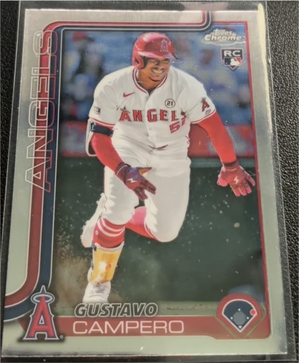2025 Topps Chrome #63 Gustavo Campero — front