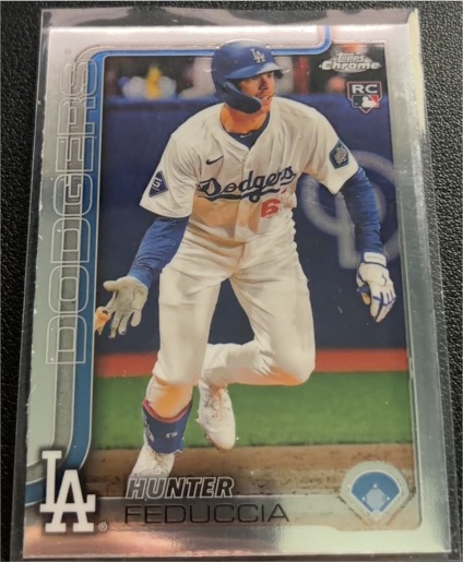 2025 Topps Chrome #288 Hunter Feduccia — front