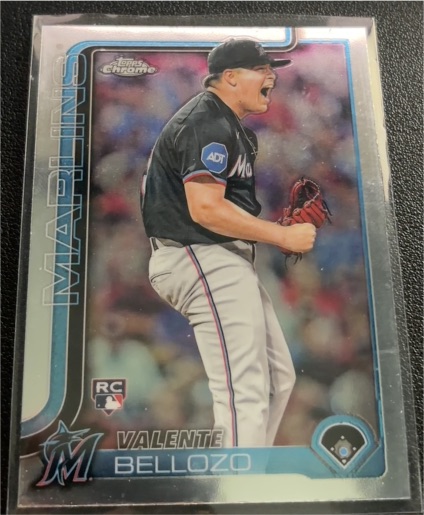 2025 Topps Chrome #122 Valente Bellozo — front