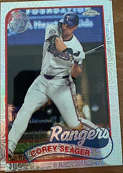1989 Topps Chrome #732 Corey Seager — front