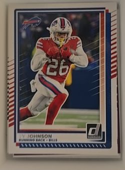 2025 Donruss #140 Ty Johnson — front