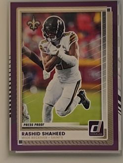 2025 Donruss #287 Rashid Shaheed — front