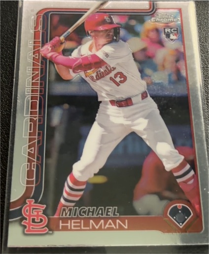 2025 Topps Chrome #104 Michael Helman — front