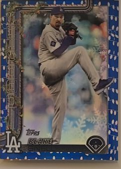 2025 Topps Holiday #H135 Blake Snell — front