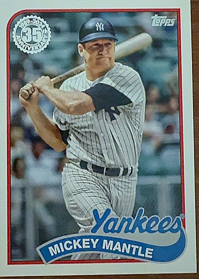 2024 Topps Update #89US-30 Mickey Mantle — front