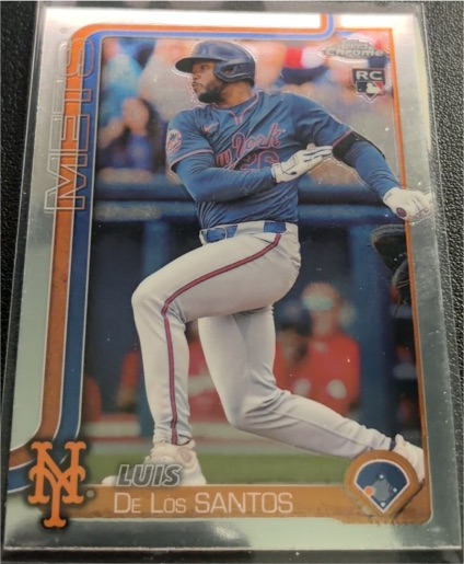 2025 Topps Chrome #74 Luis De Los Santos — front