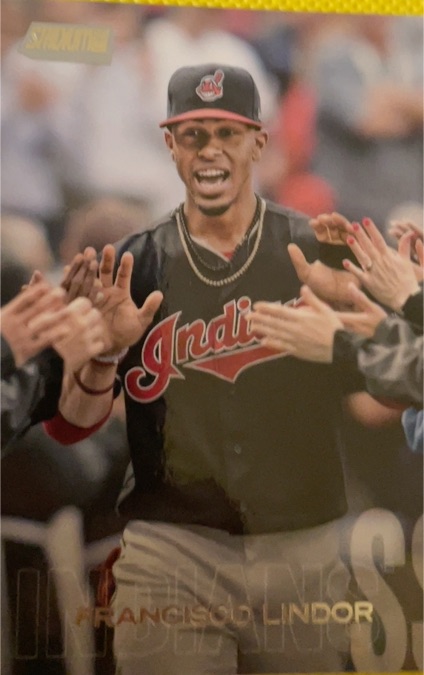 2018 Topps Stadium Club #58 Francisco Lindor — front