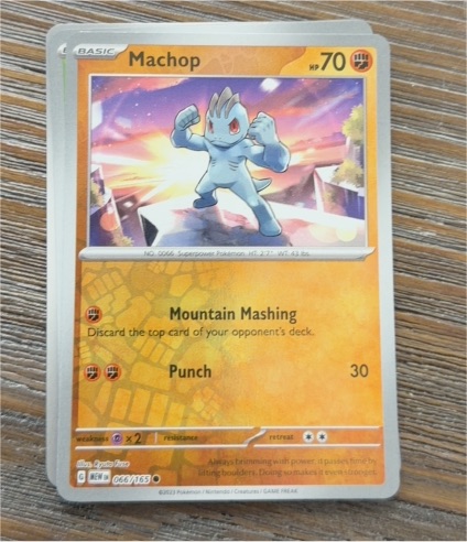 2023 Pokémon Scarlet & Violet 151 #066 Machop — front