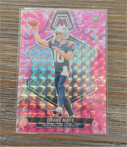 2024 Panini Mosaic #313 Drake Maye — front