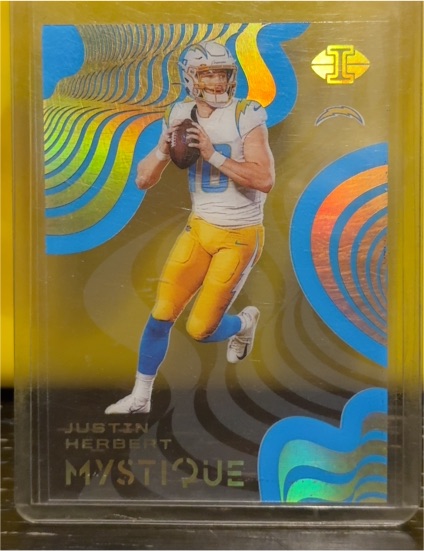 2020 Panini Illusions Mystique #MY3 Justin Herbert — front