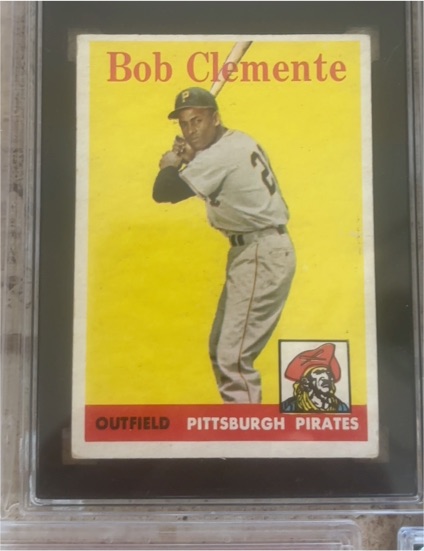 1958 Topps #52 Roberto Clemente — front