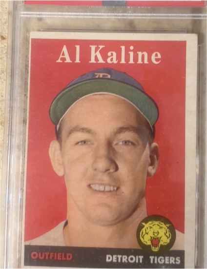 1958 Topps #70 Al Kaline — front