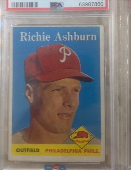 1958 Topps #230 Richie Ashburn — front