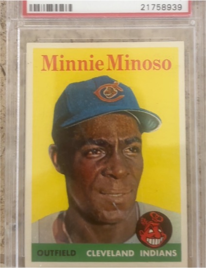 1958 Topps #295 Minnie Minoso — front