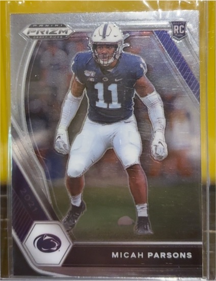 2021 Panini Prizm Draft Picks Collegiate #136 Micah Parsons — front
