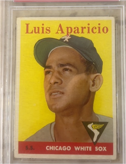 1958 Topps #85 Luis Aparicio — front