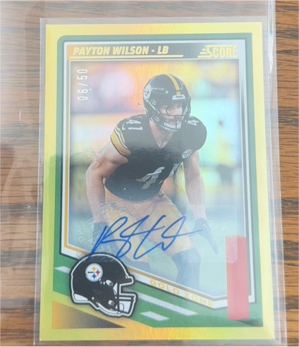 2025 Panini Score #300 Payton Wilson — front