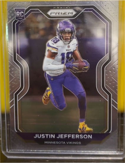 2020 Panini Prizm #398 Justin Jefferson — front